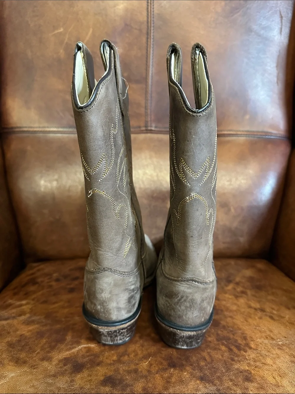 Old West Cowgirl Western Boots size 1.5